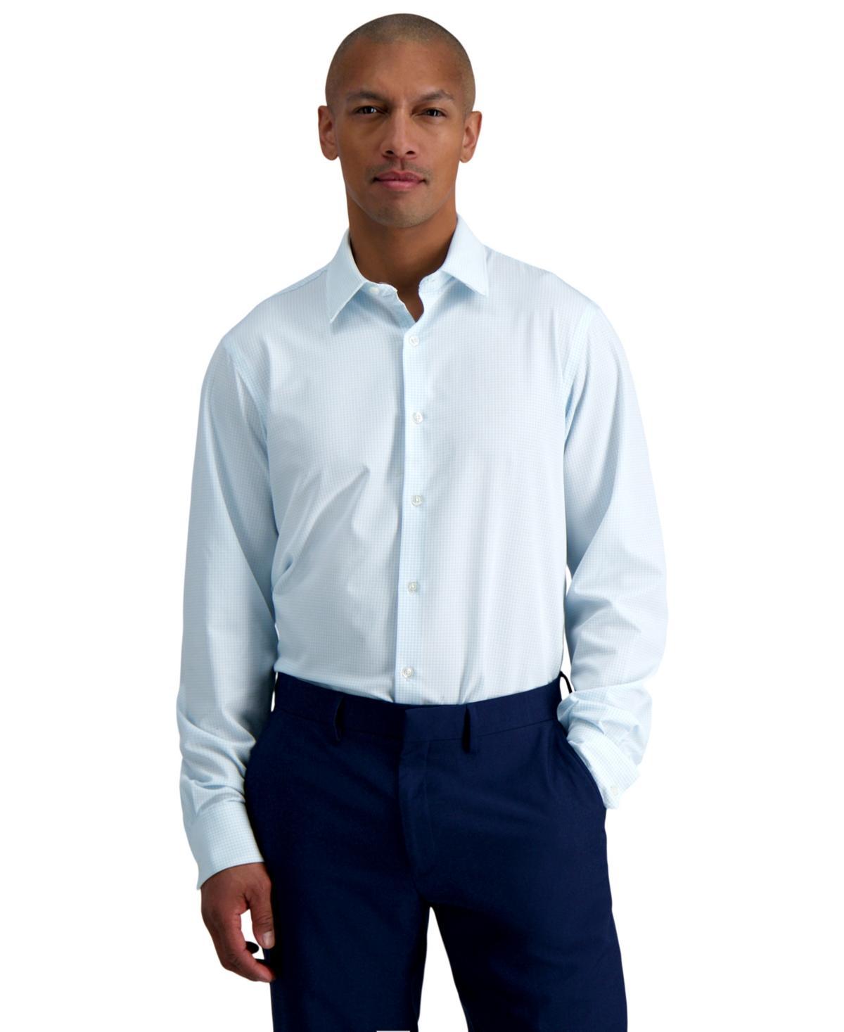 Mens Haggar Performance Slim Fit Dress Shirt Product Image