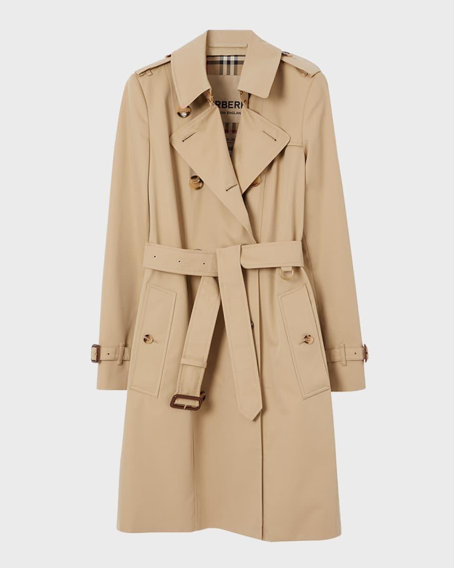 Chelsea Belted Double-Breasted Trench Coat Product Image