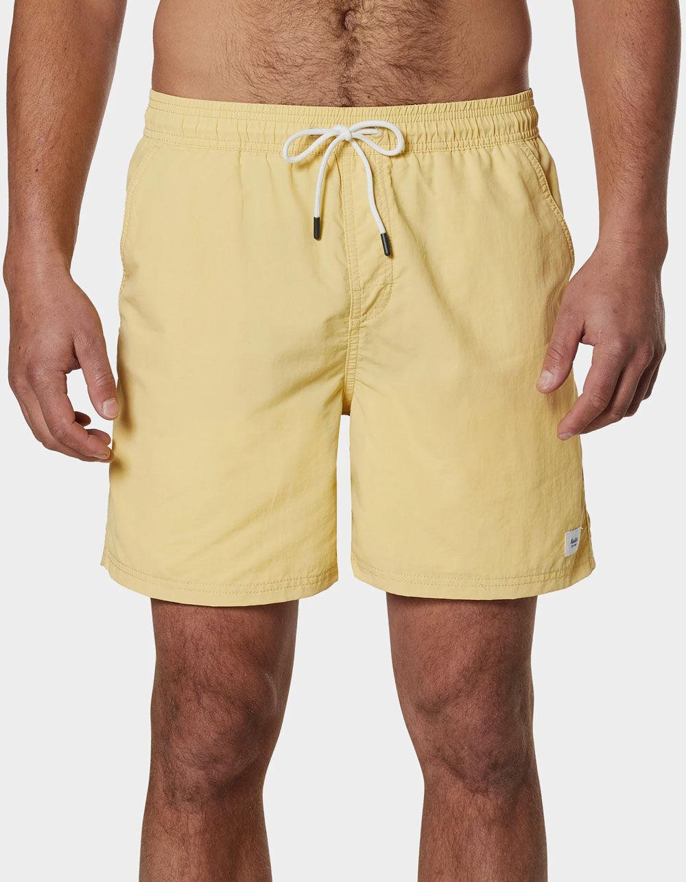 KATIN Poolside Mens Volley Shorts - PORT Product Image