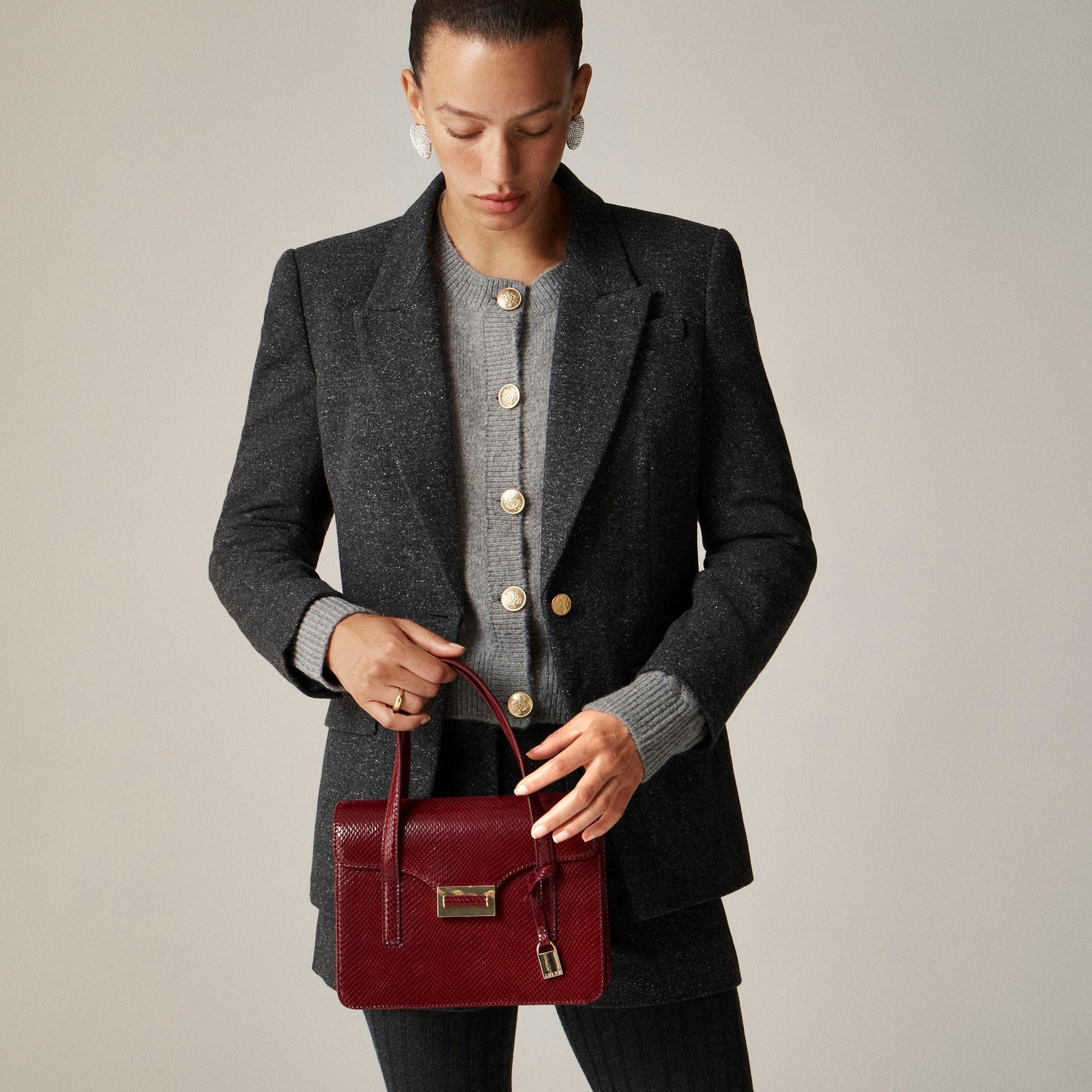 Vivienne blazer in Italian donegal wool blend Product Image