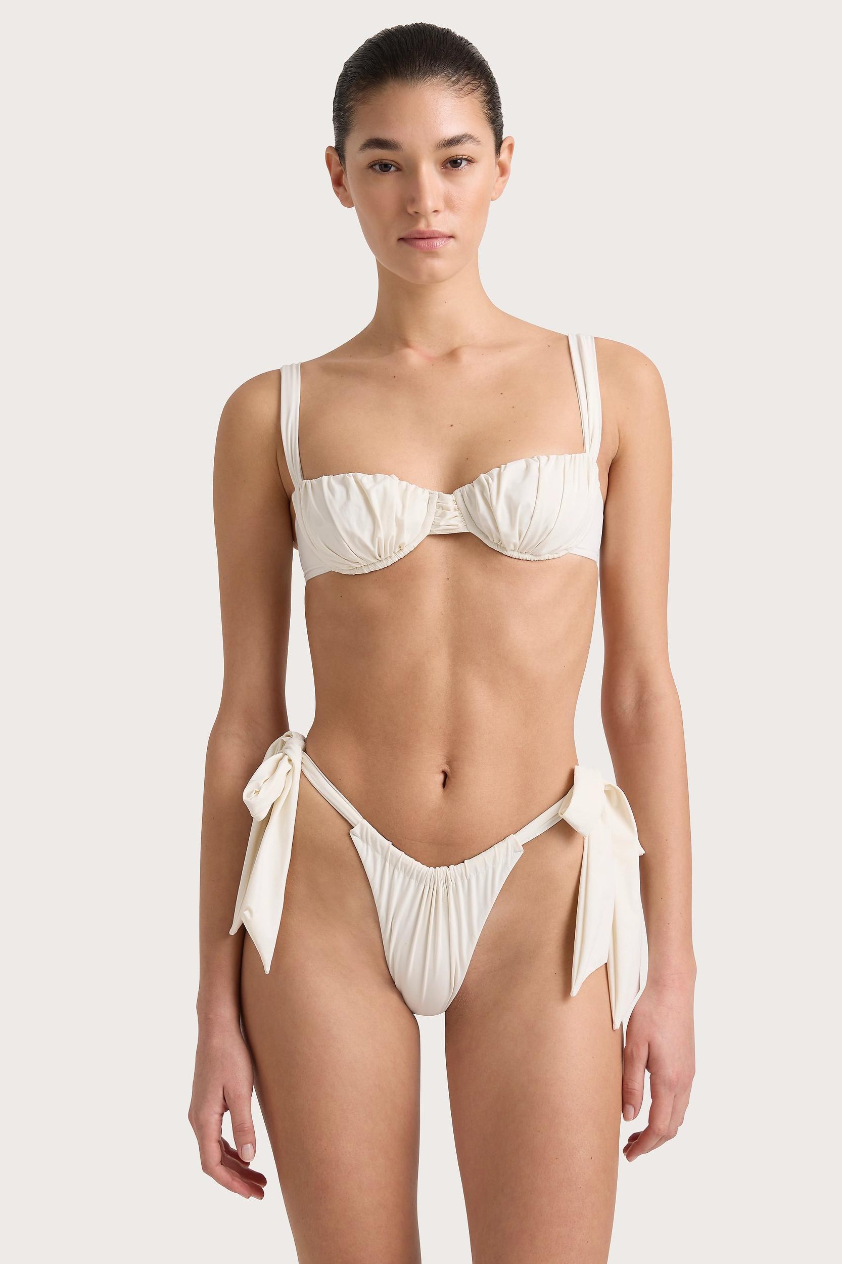 Henni Bikini Bottom White - Final Sale Product Image