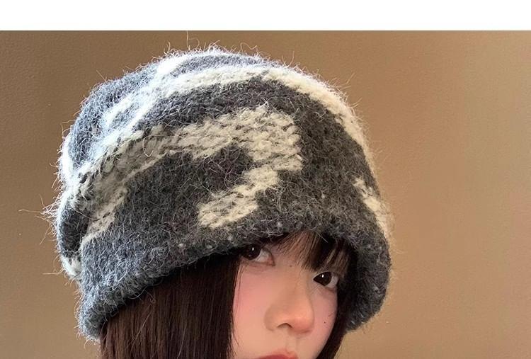 Print Knit Beanie Product Image