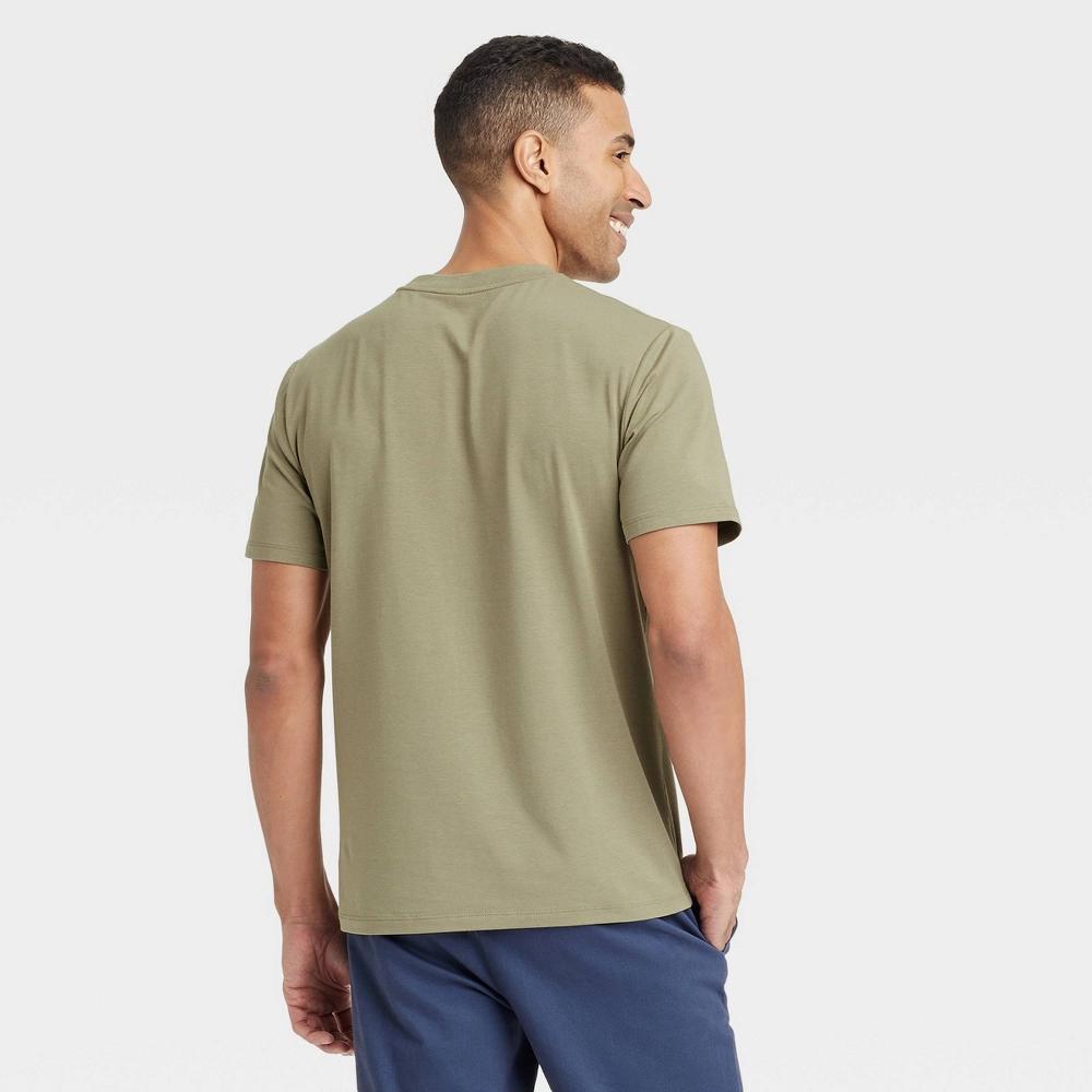 Men's Comfort Wear T-Shirt - Goodfellow & Co™ Olive M Product Image
