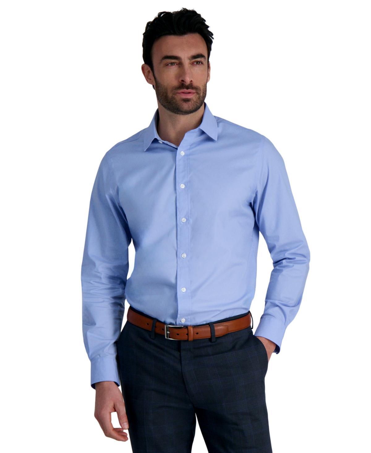 Mens Haggar Premium Comfort Classic Fit Dress Shirt Purple Product Image