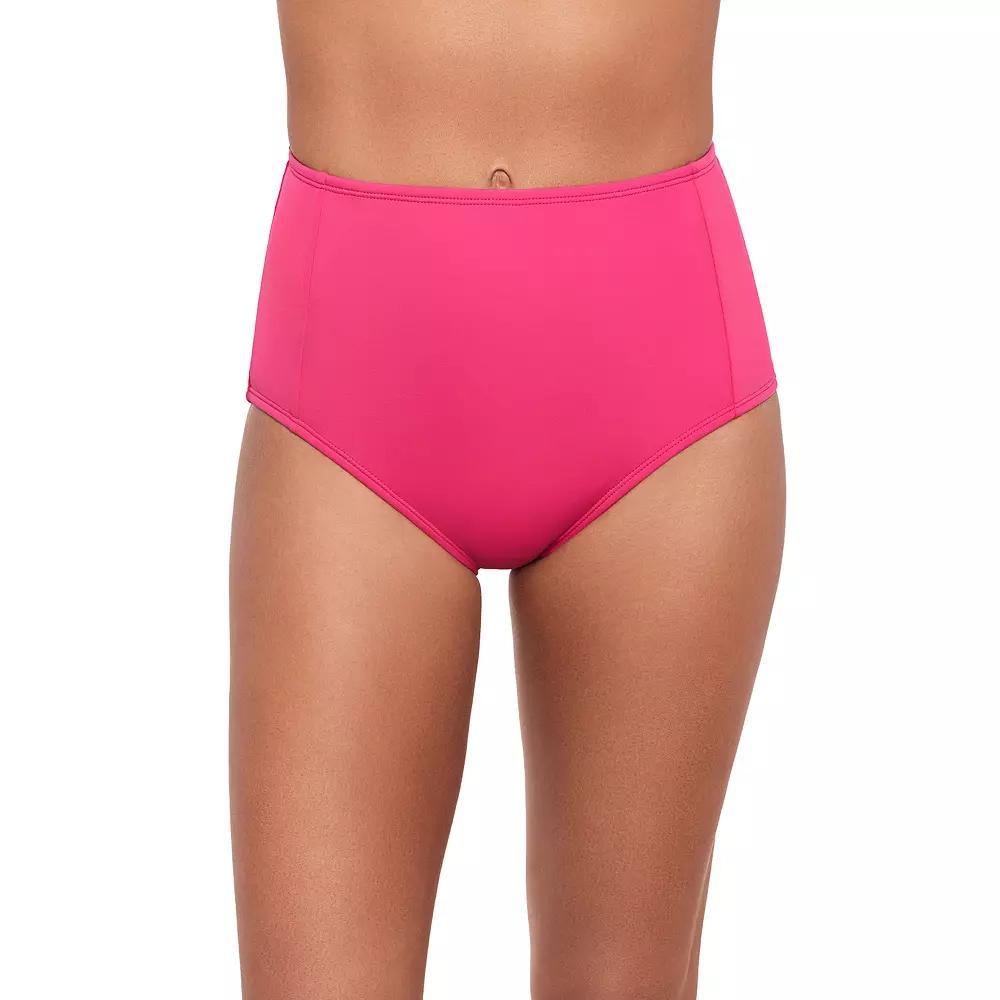 Women's Eco Beach High Waisted Swim Bottoms, Size: Small, Tidal Green Product Image