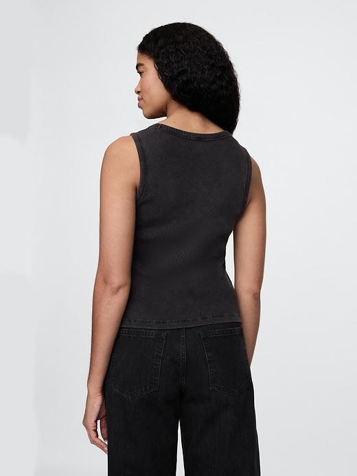 Rib Scoop Tank Top Product Image