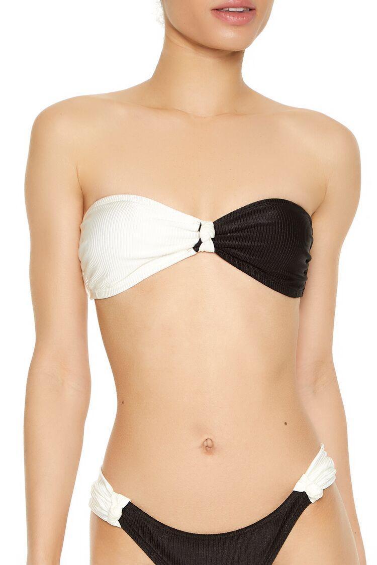 Colorblock Bandeau Bikini Top | Forever 21 Product Image
