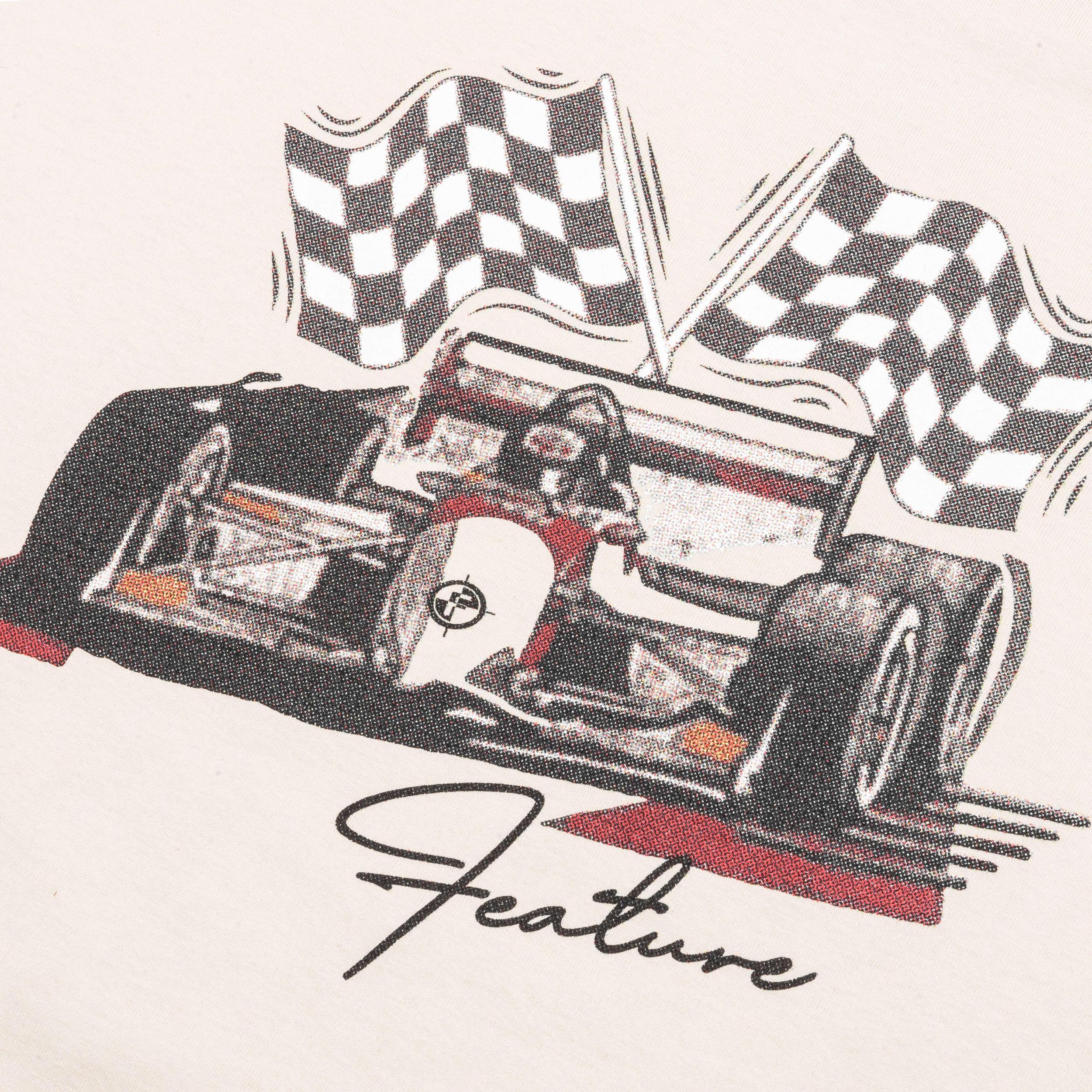 Finish Line Tee - Oatmeal Male Product Image