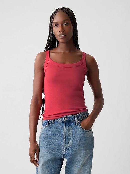 Modern Rib Tank Top Product Image