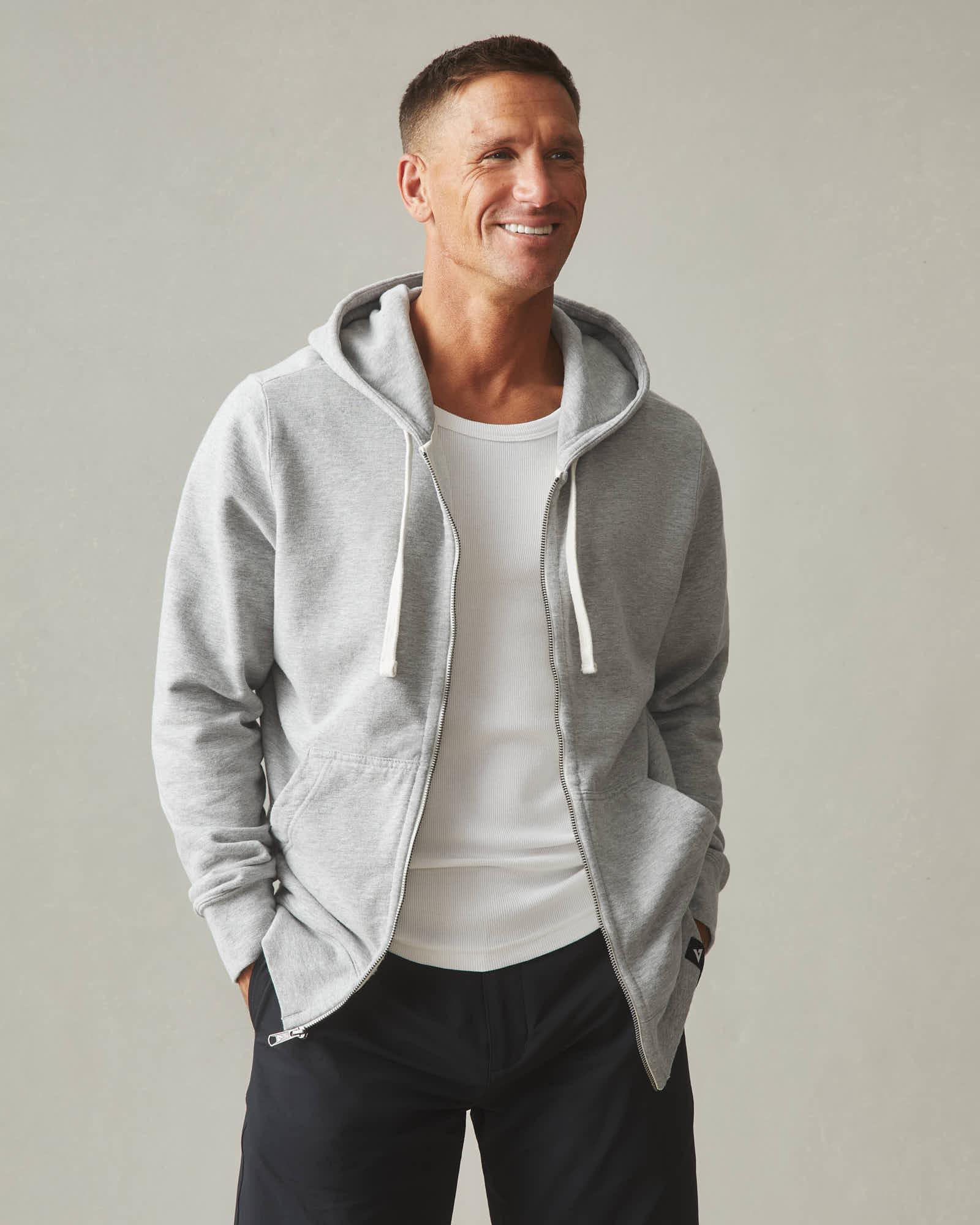 Men's Carolina Full Zip - Athletic Heather Product Image