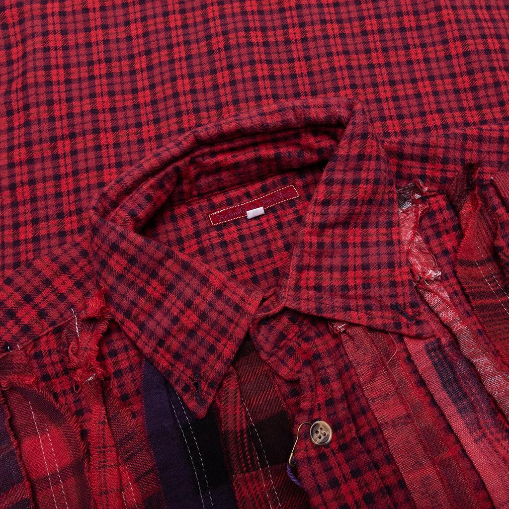 Ribbon Over Dye Flannel Shirt - Assorted Male Product Image