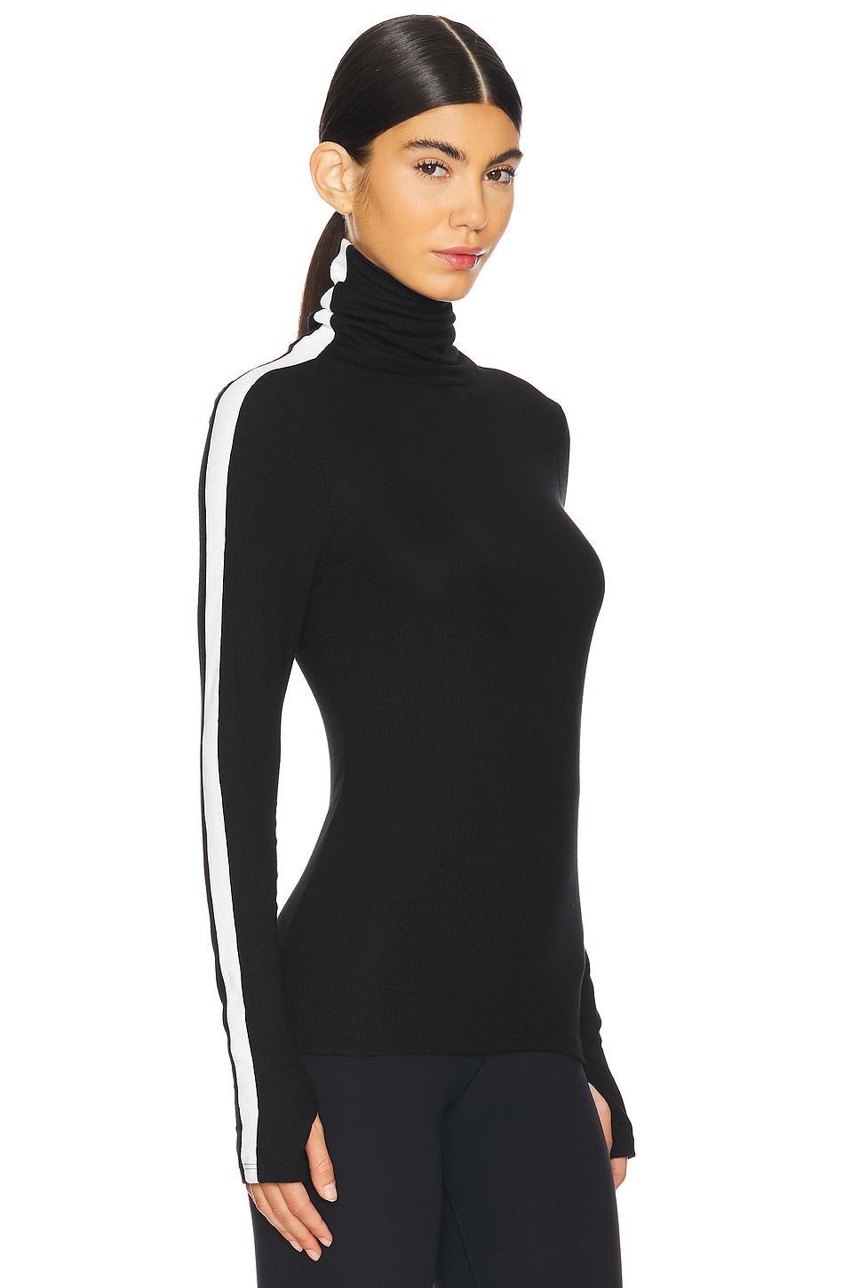 Jackson Rib Full Length Turtleneck Top Splits59 Product Image