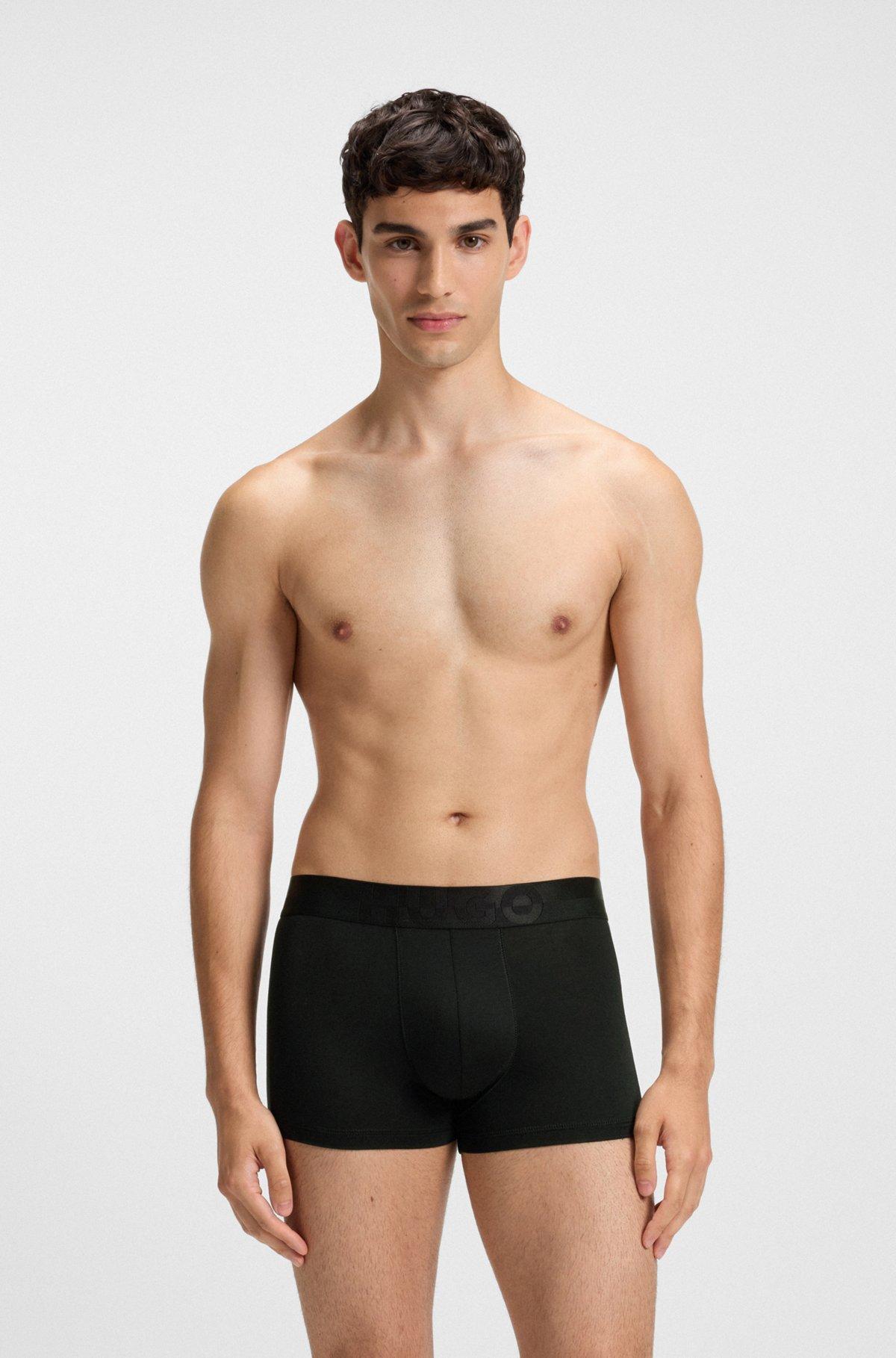 Three-pack of trunks with logo waistbands Product Image