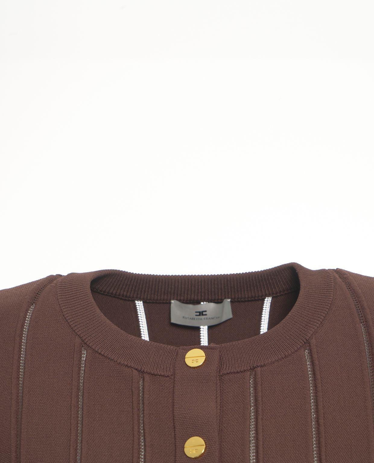 Cardigan with ruffle details Product Image
