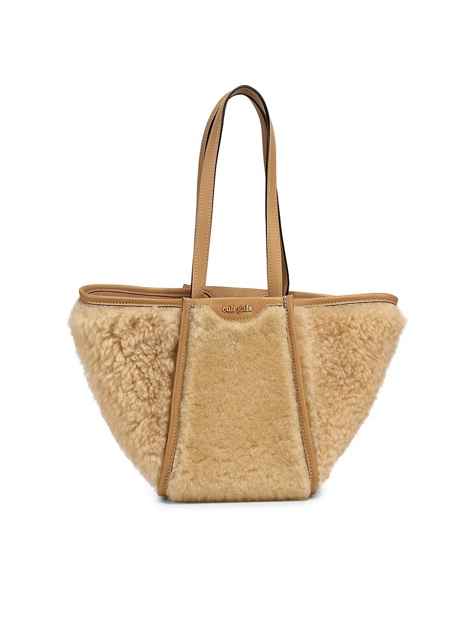 Womens Small Sadie Lamb Leather Tote Product Image