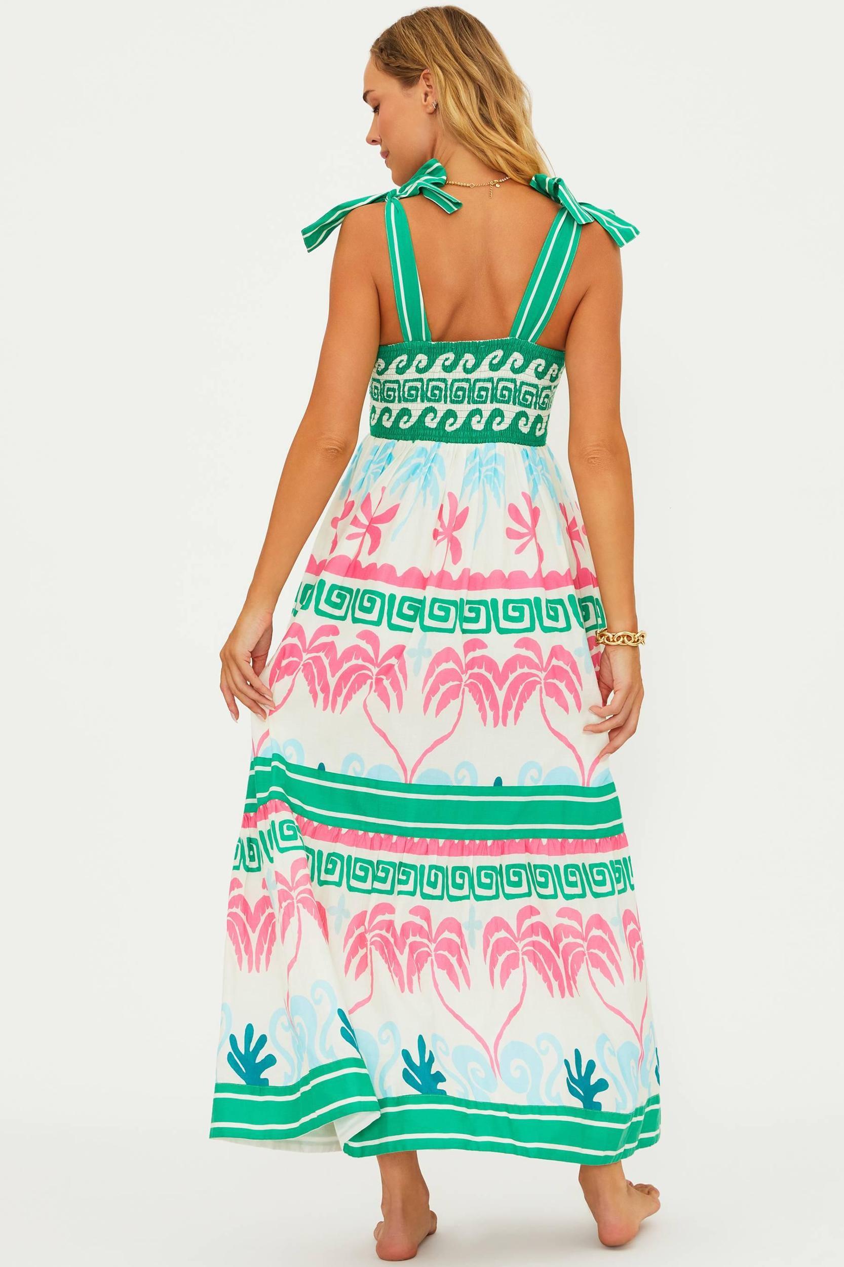 Cami Dress Tropical Palm Product Image