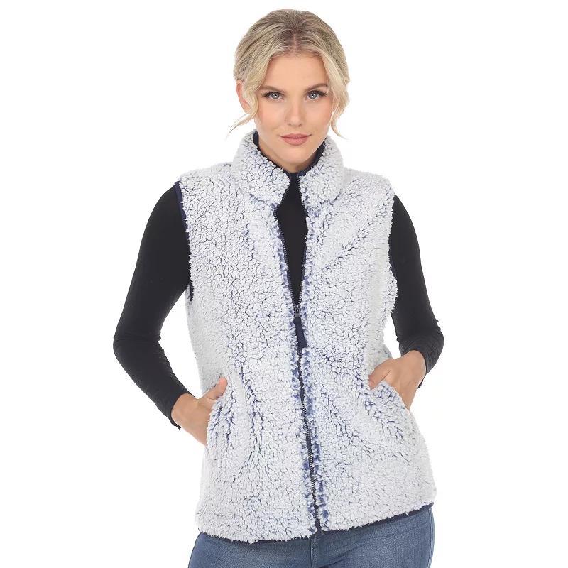 Women's Zip up sherpa vest Product Image