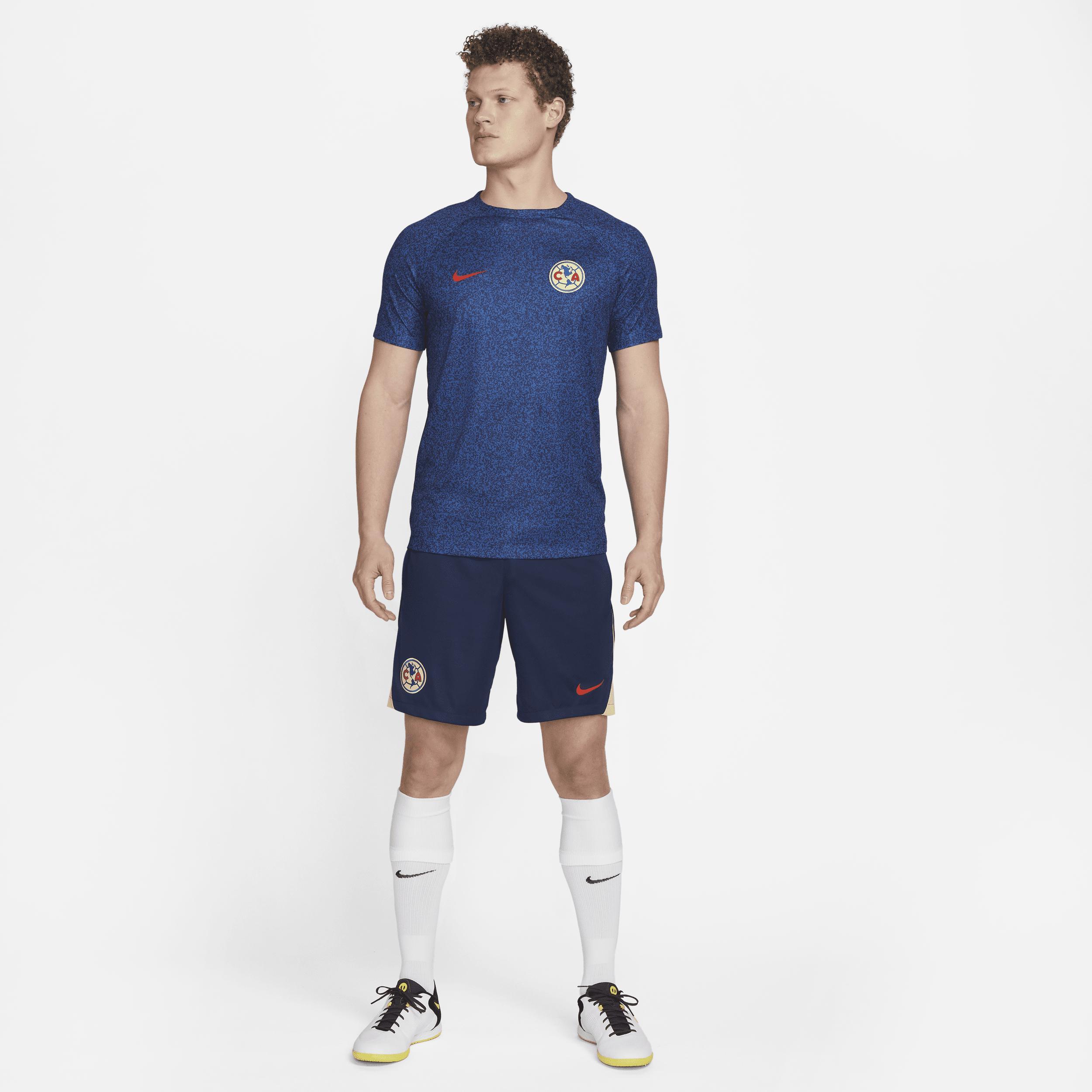 Men's Nike Blue Club America 2023 Academy Pro Pre-Match Top, Size: XL, Caf Blue Product Image