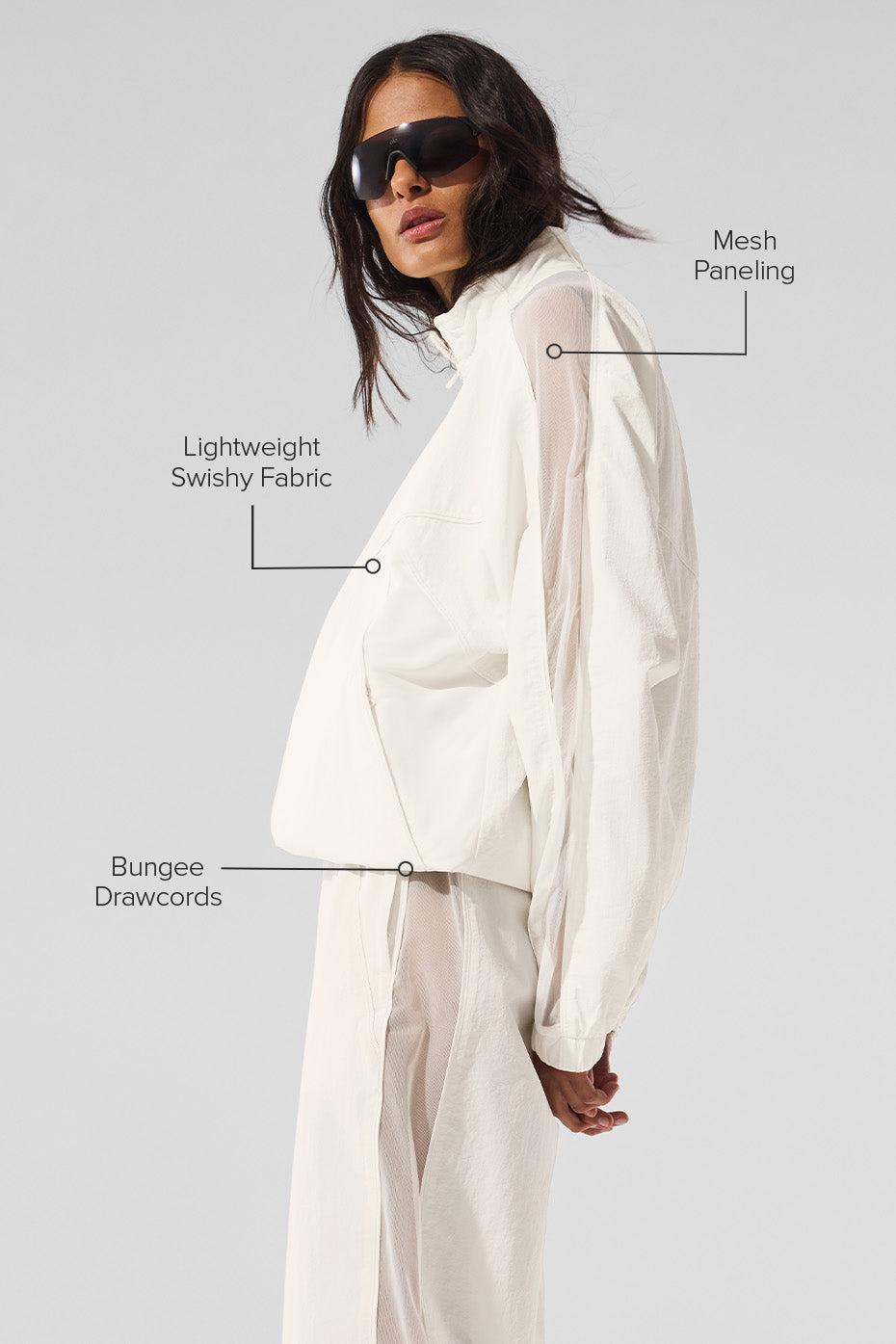 Origin Full-Zip Track Jacket - Ivory Product Image