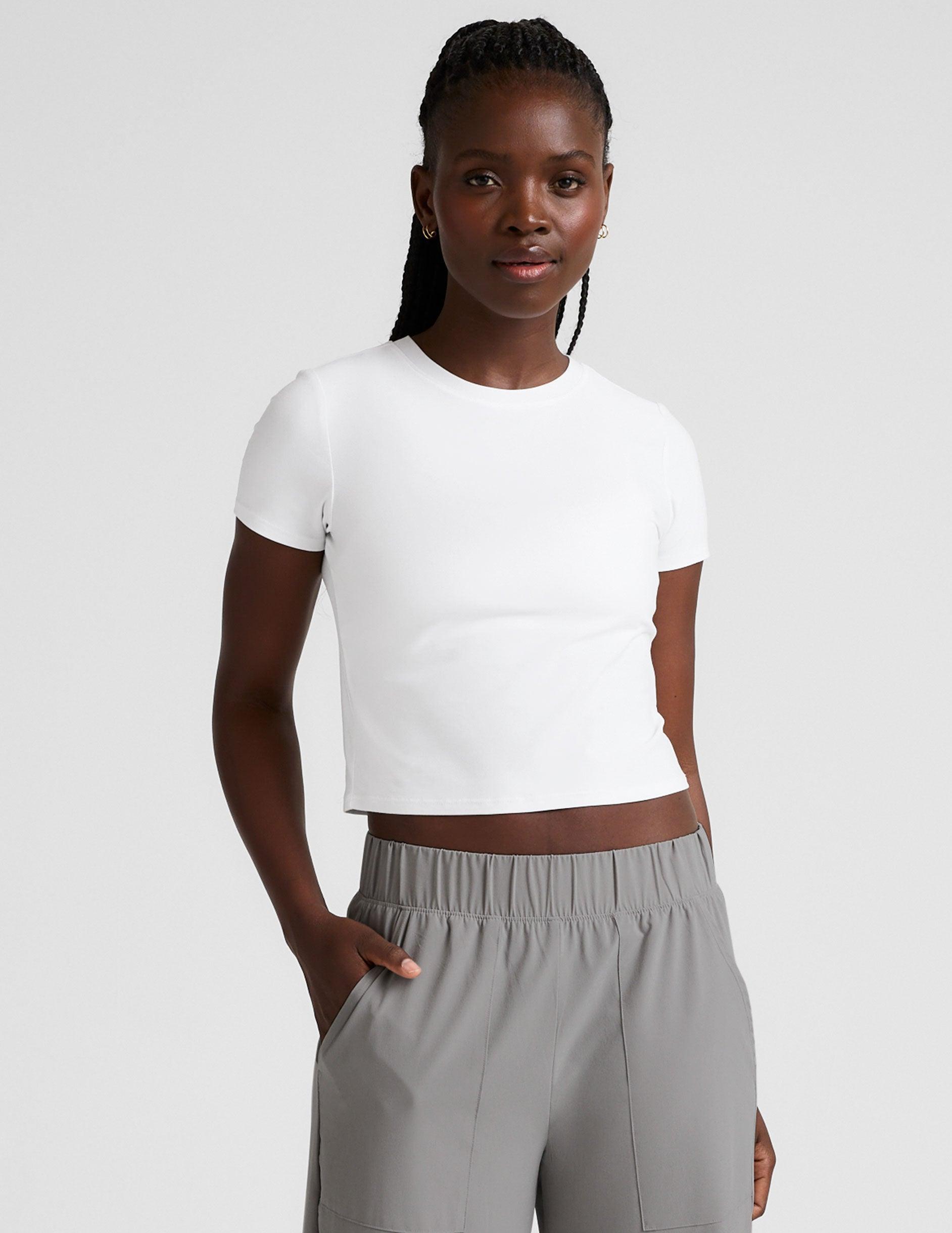Featherweight Cropped Tee Product Image
