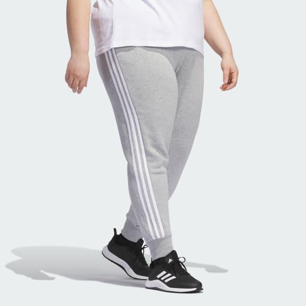 adidas Essentials 3 Stripes Fleece Jogger (Plus Size) Product Image