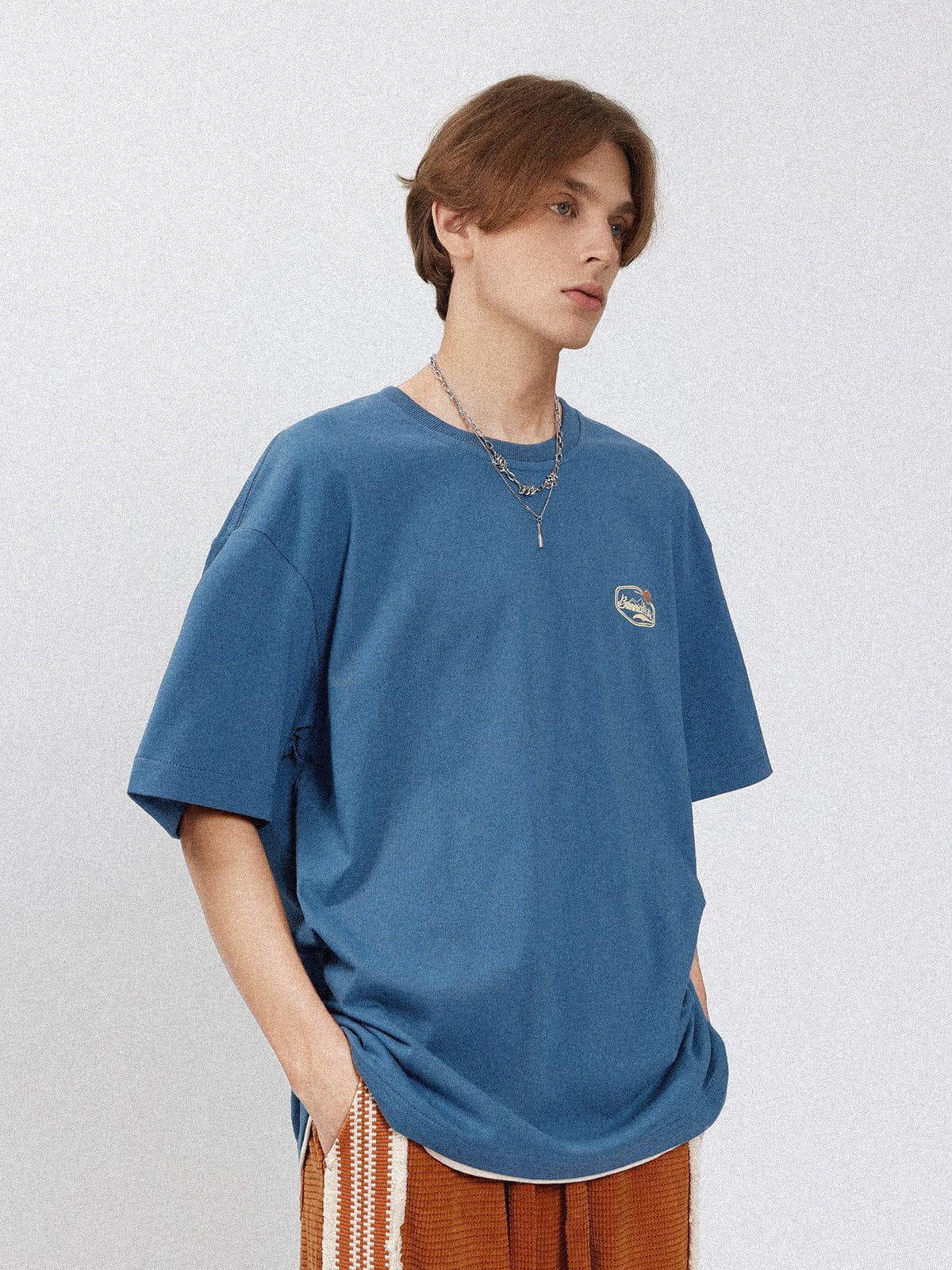 Aelfric Eden Small Mountains Letter Graphic Tee Product Image