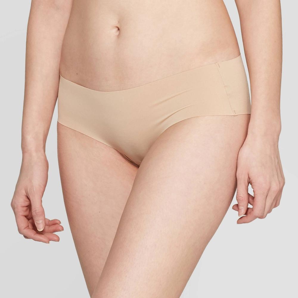 Women's Invisible Edge Cheeky Underwear - Auden™ Black M: Seamless Low Rise Pull-On Panties Product Image