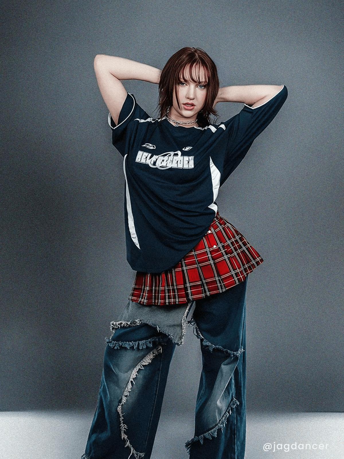 Aelfric Eden Color Block Speedway Tee Product Image