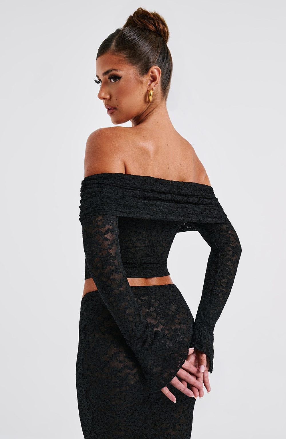 Blanca Top - Black Product Image