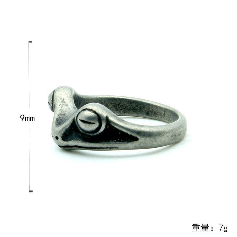 Frog Stainless Steel Ring Product Image