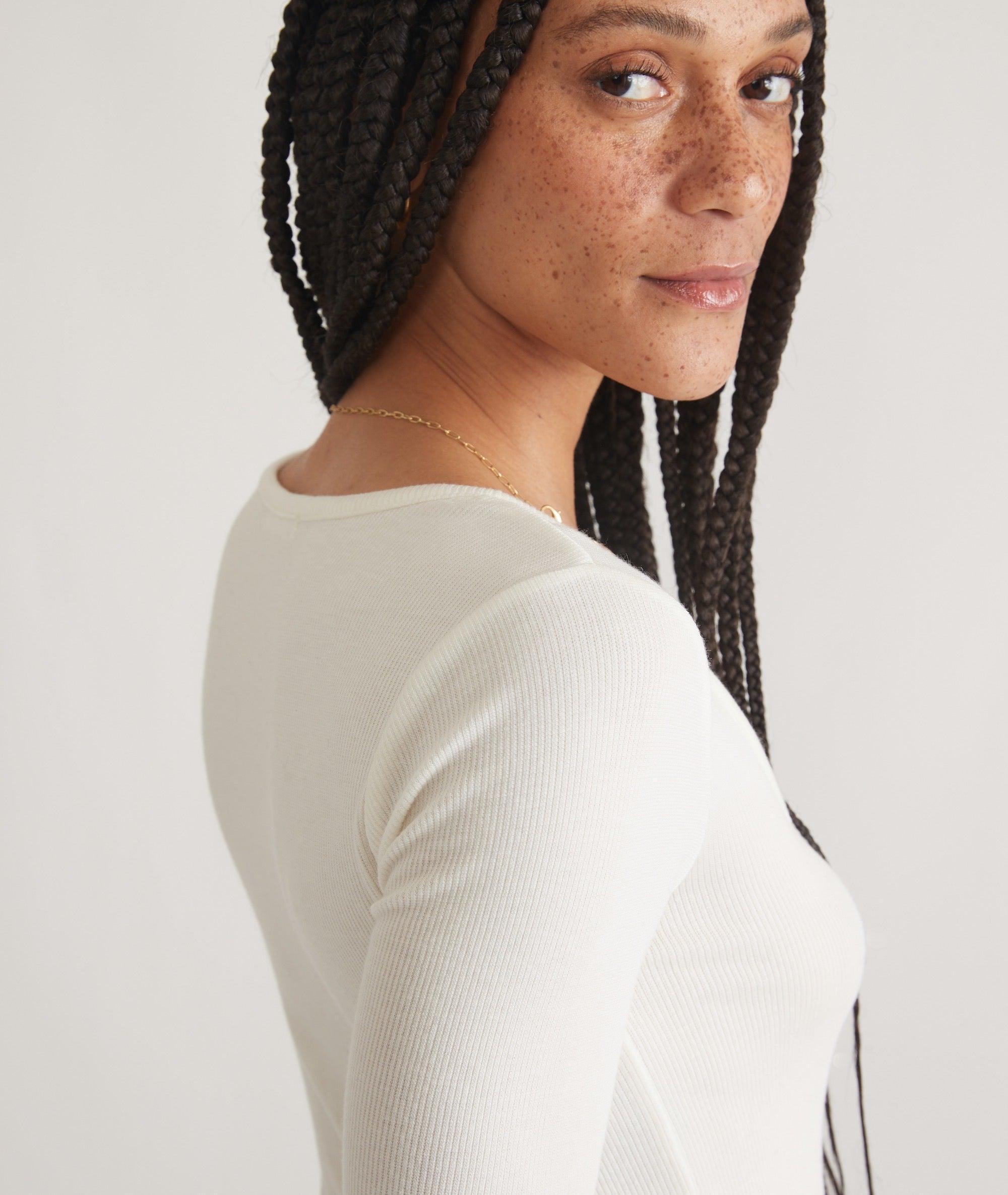 Lexi Rib Square Neck Top Product Image