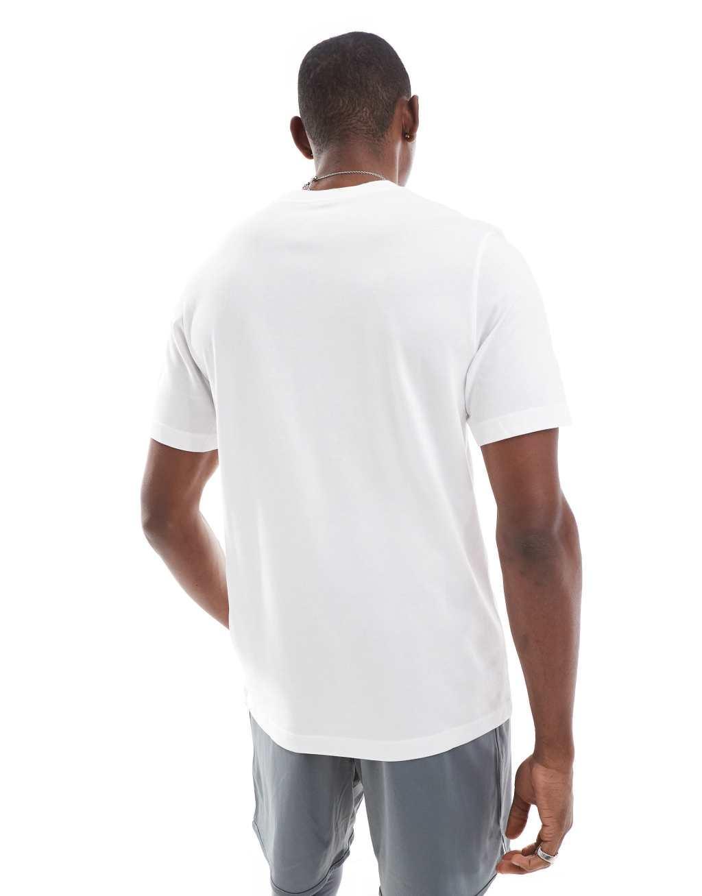 Nike Training IYKYK graphic T-shirt in white Product Image