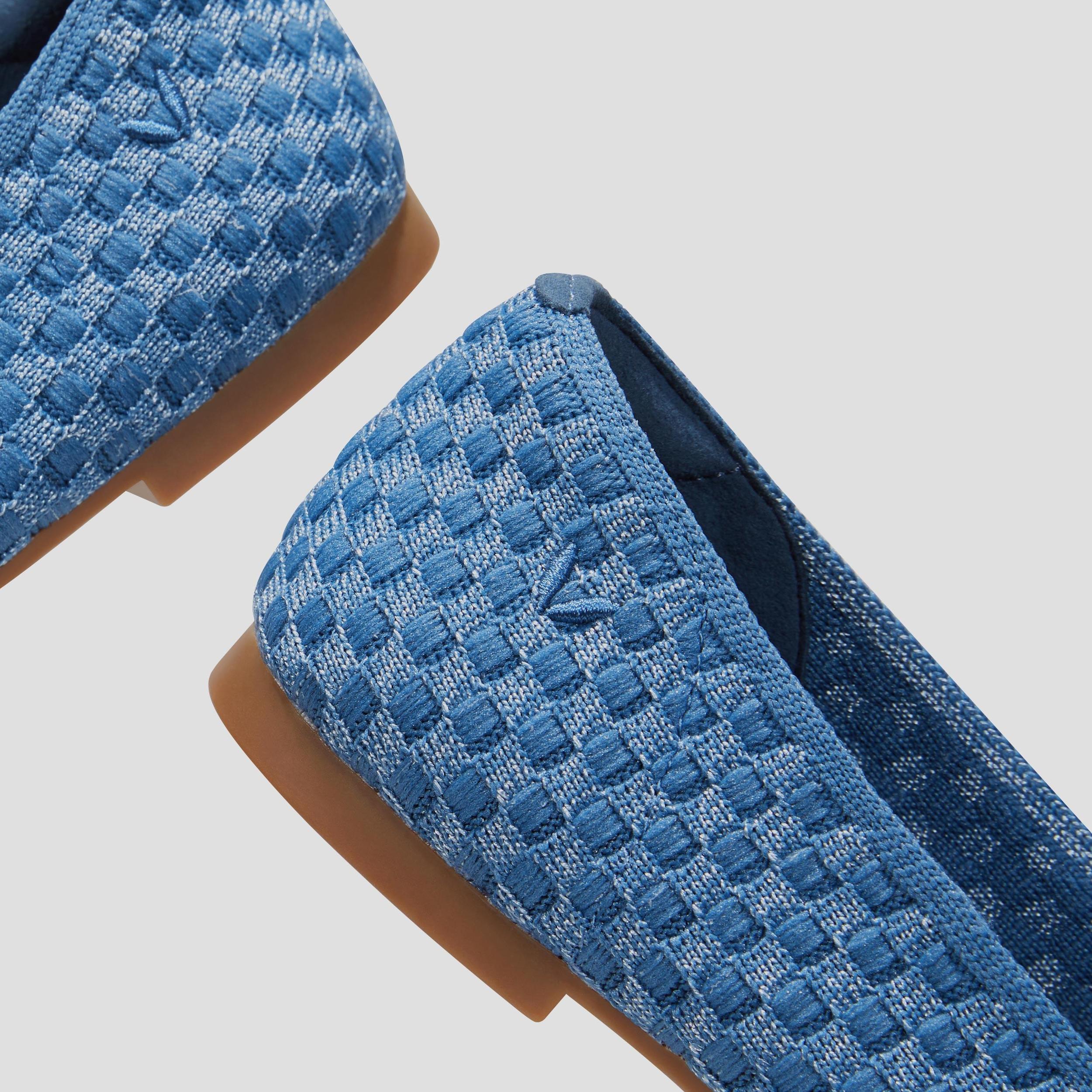 Round-Toe Woven Knit Loafer (Audrey) Product Image