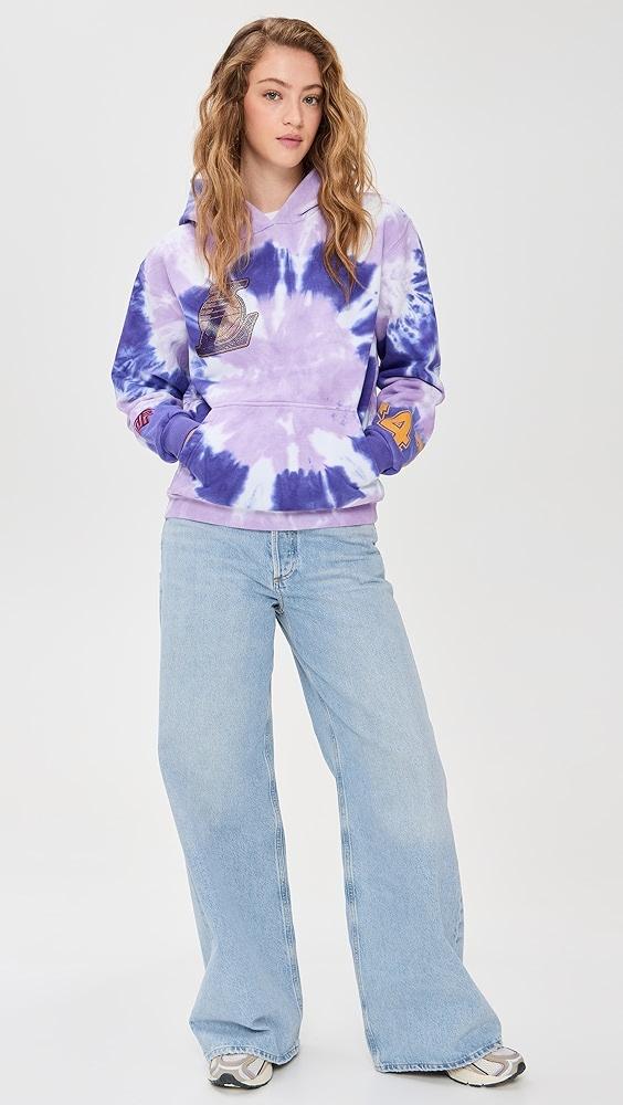 DANNIJOPRO Los Angeles Lakers Tie Dye Hoodie | Shopbop Product Image