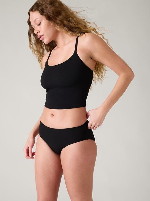 Scoop Crop Pique Tankini D-DD Product Image