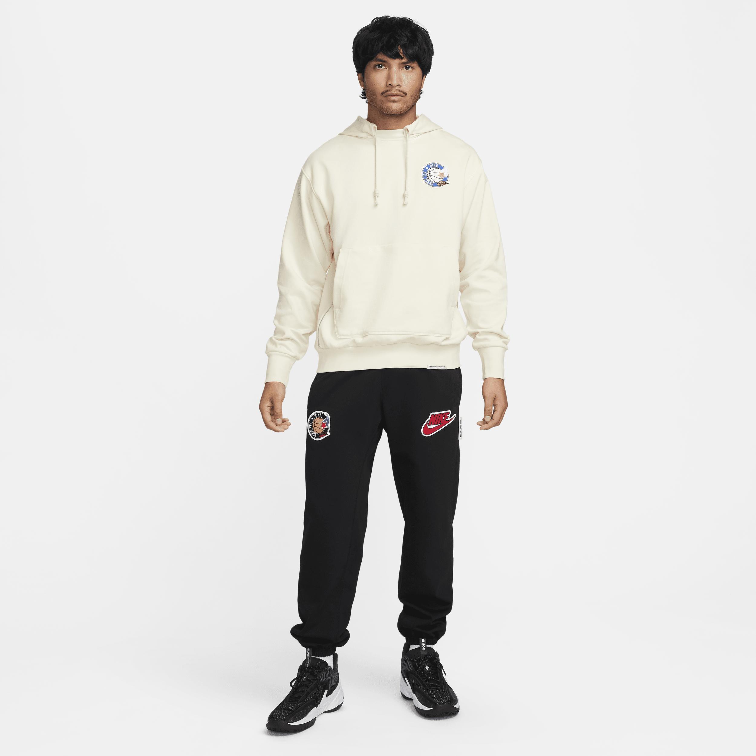 Nike Standard Issue Men's Dri-FIT French Terry Pullover Basketball Hoodie Product Image