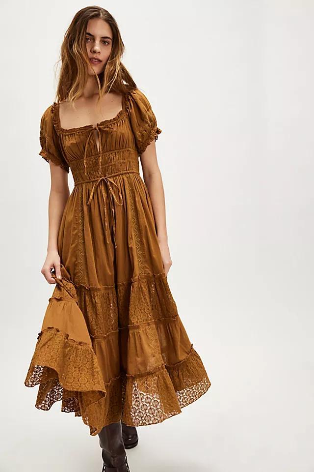 Falling Sun Midi Dress Product Image