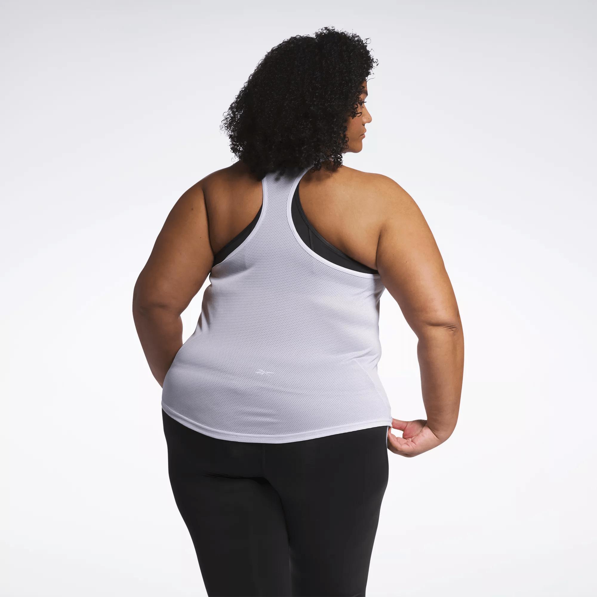 Women's Workout Ready Mesh Back Tank Top (Plus Size) Female Product Image