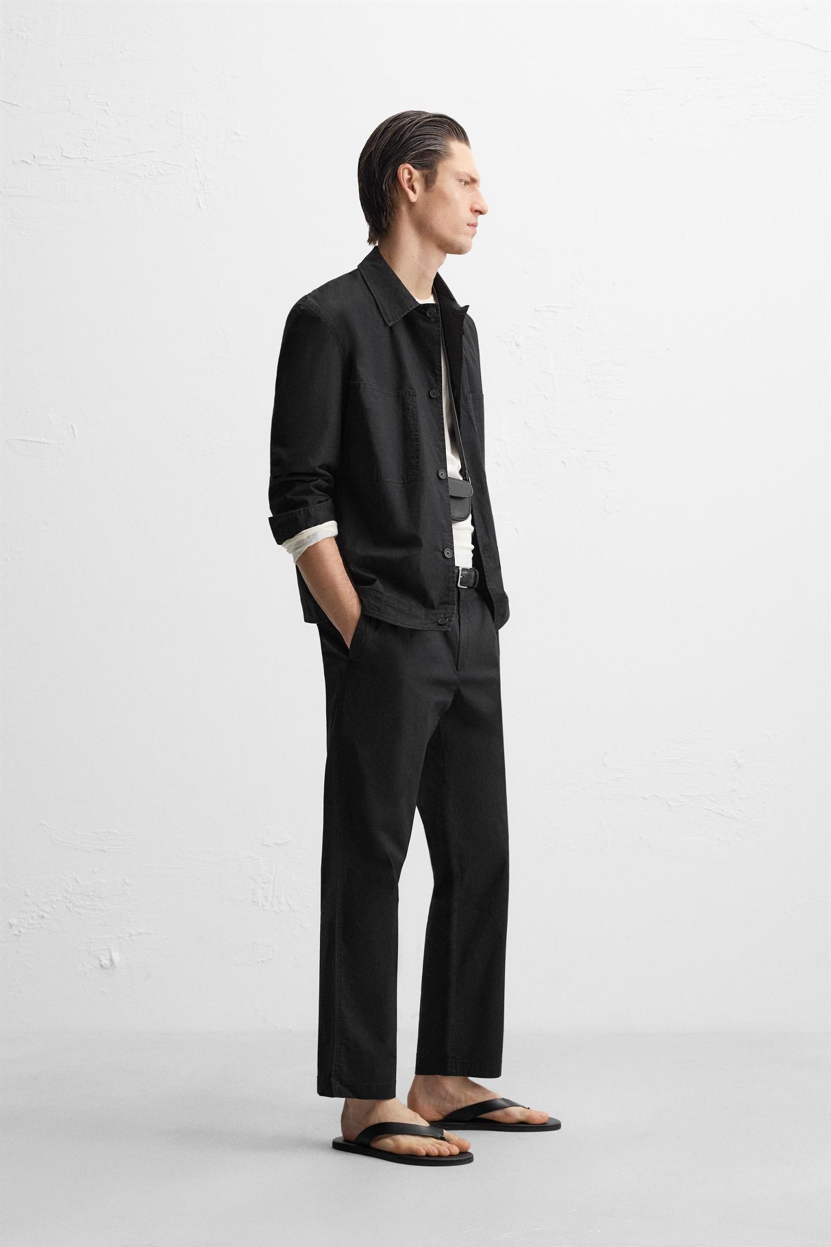 STRAIGHT FIT PANTS Product Image