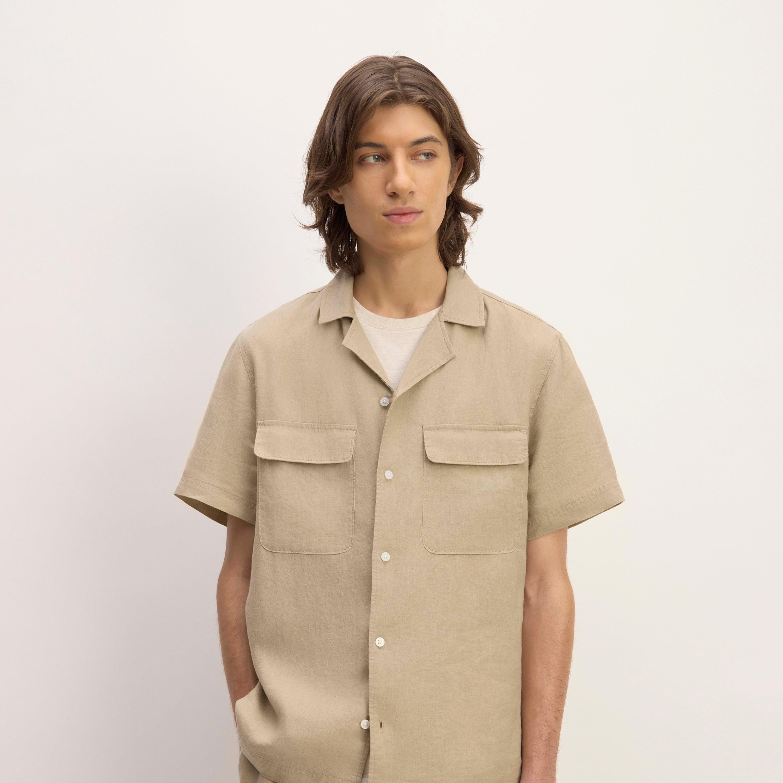 The Resort Shirt in Linen Product Image
