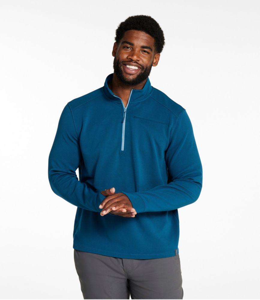 
                            
                                
                                    
                                
                            Men's VentureStretch Ottoman-Rib Pullover, Quarter-Zip
                         Product Image