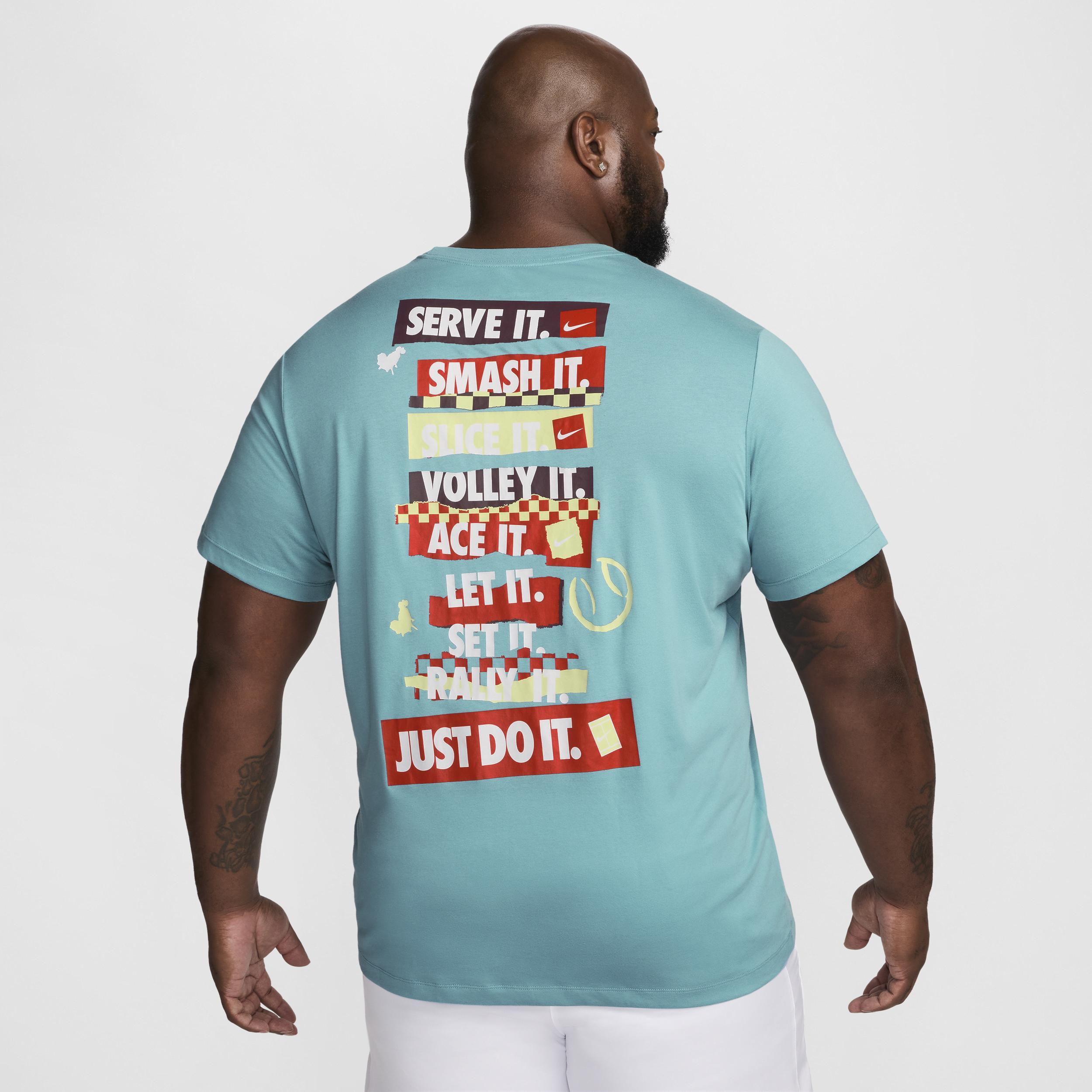 NikeCourt Men's Dri-FIT Tennis T-Shirt Product Image