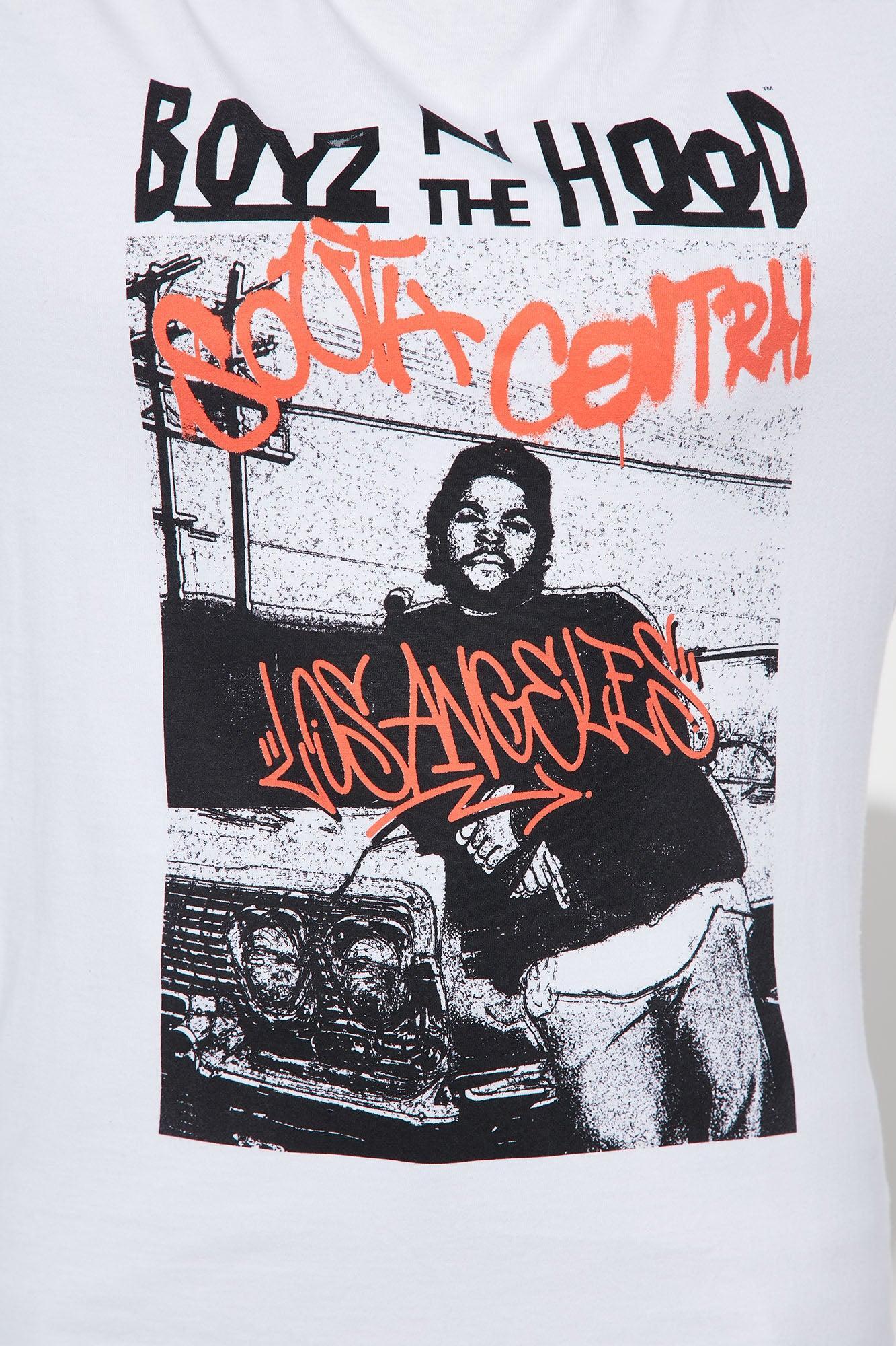 Boyz N The Hood Street Art Top - White Product Image