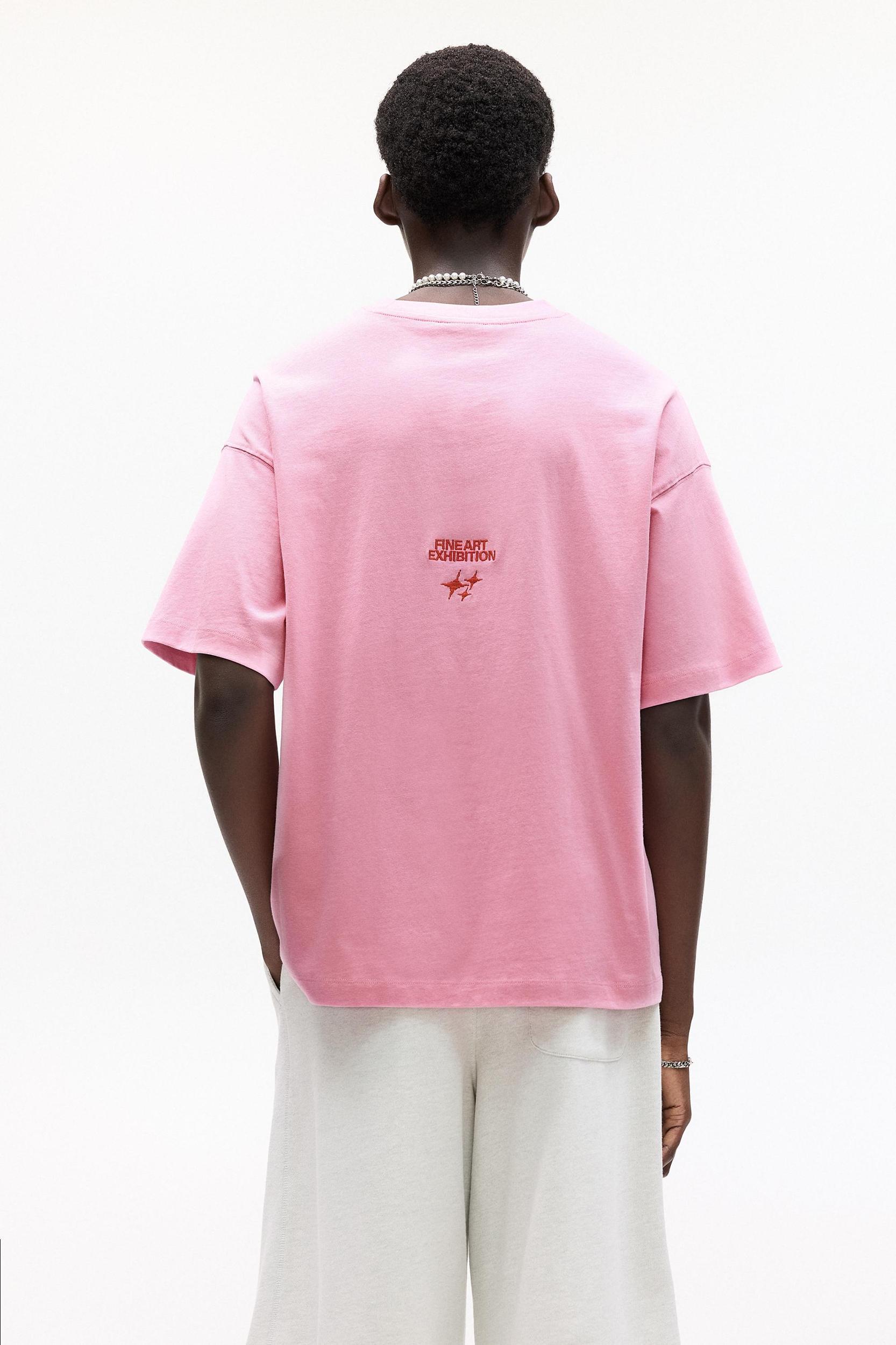 STWD Studio pink T-shirt Product Image