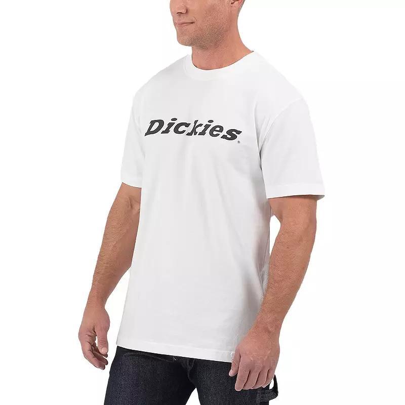 Big & Tall Dickies Wordmark Graphic Tee, Men's, Size: 3XB, White Product Image