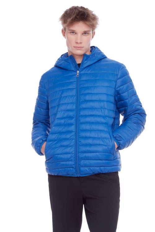 Alpine North YOHO MEN'S - Vegan Down Lightweight Packable Puffer Jacket & Bag in Cobalt at Nordstrom, Size Small Product Image