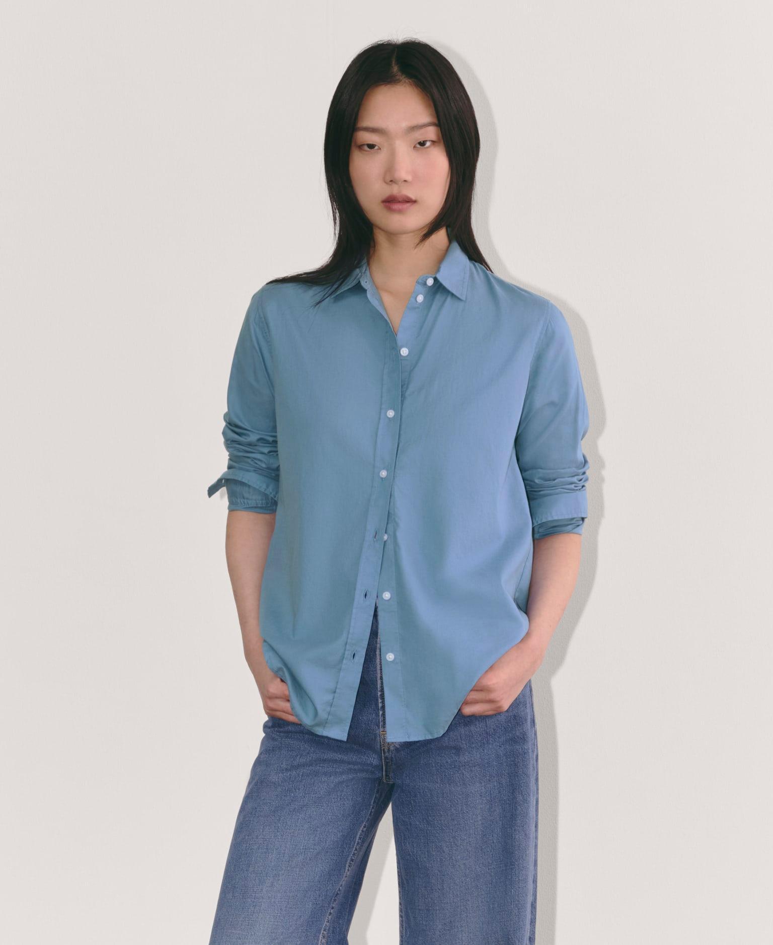 Womens Must-Have Shirt in Silky Cotton by Everlane Product Image