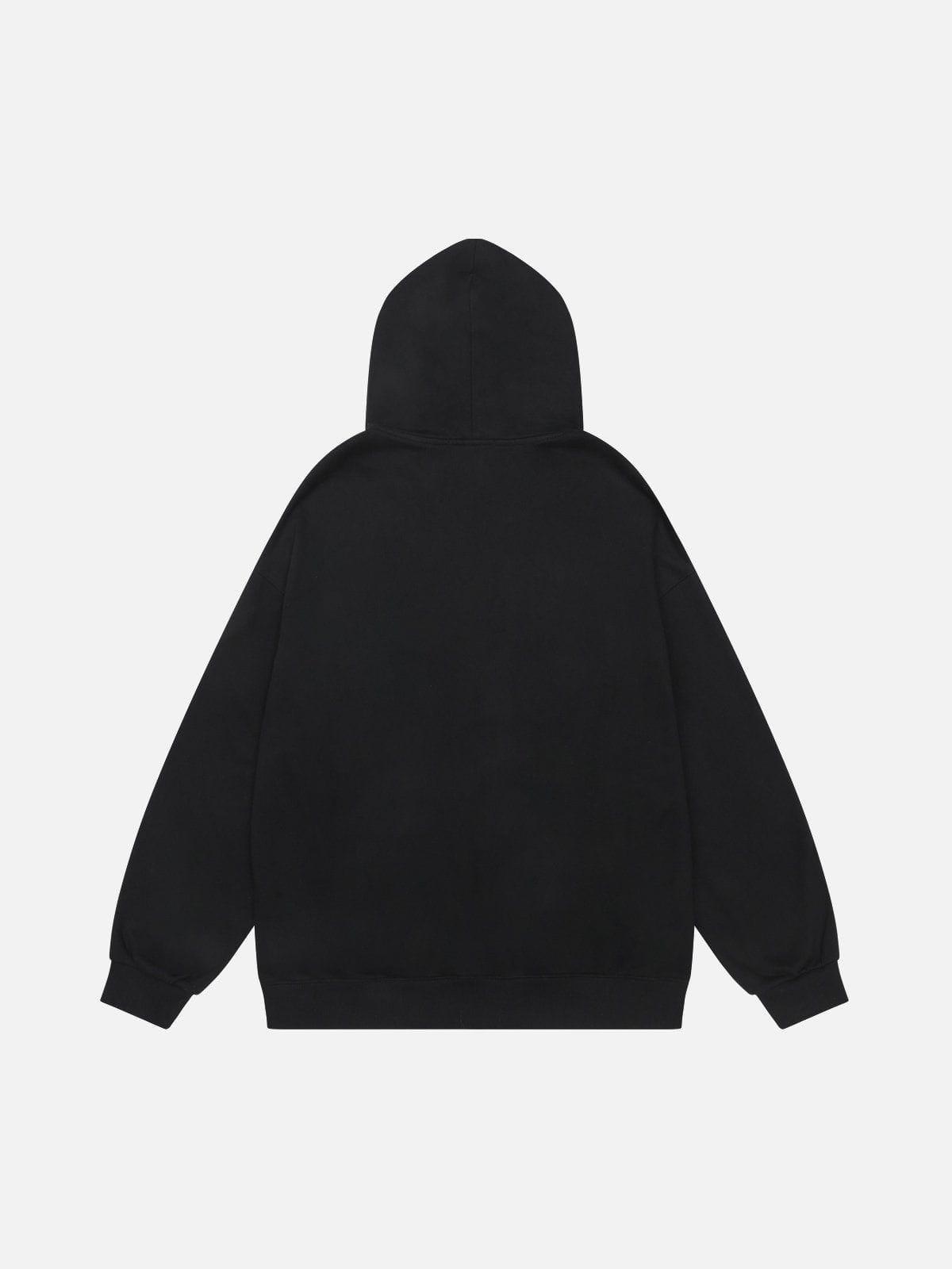 Aelfric Eden Skeleton Bear Hoodie Product Image