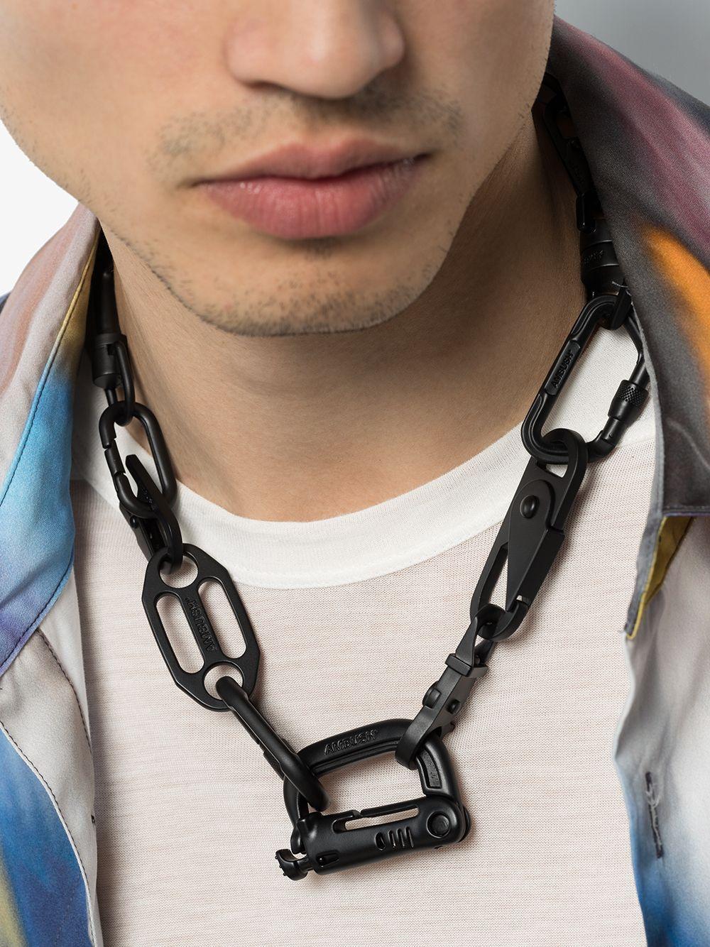 Carabiner chain necklace Product Image