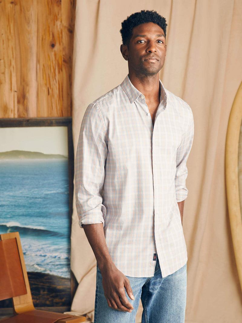 Movement™ Shirt - Blue Coral Plaid Product Image